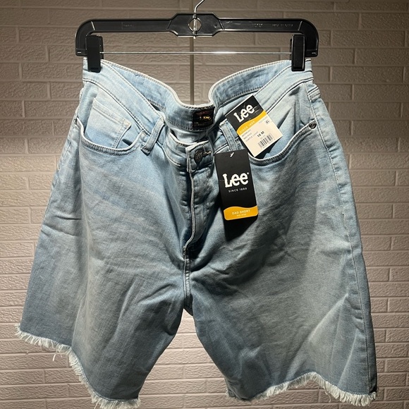 Lee Blue Jean Shorts Relaxed Fit - Picture 1 of 5